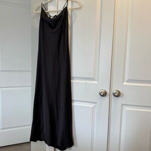 Old Navy Black Slip Dress